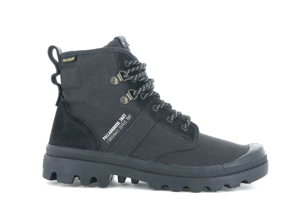 Botas Palladium PALLABROUSSE TACTICAL Hombre Negras | Costa Rica-27691